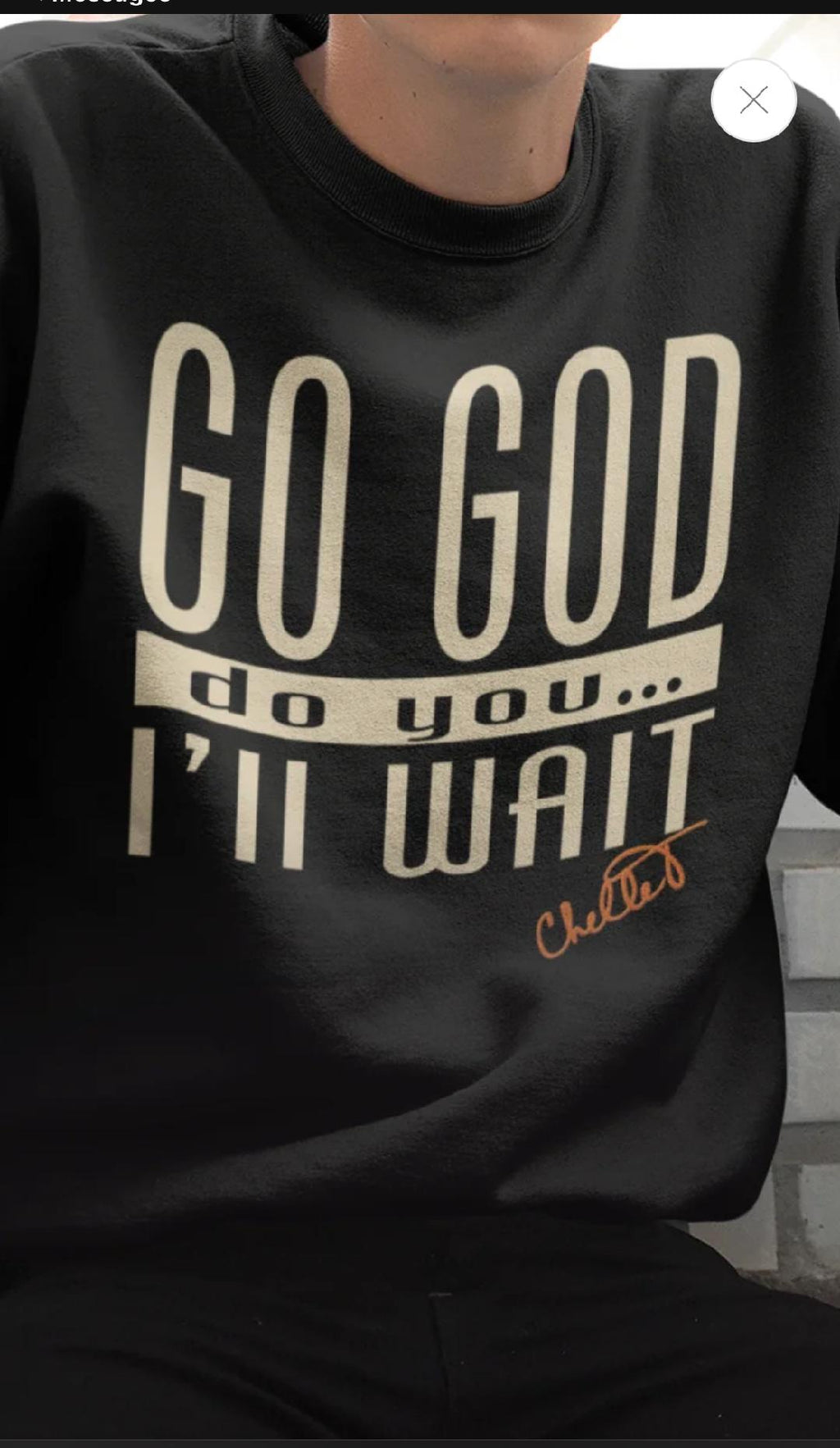Go God Crew Neck